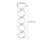 Healvian 30 forcine per a spirale in metallo antigraffio, con punte arrotondate, per donne e ragazze, per realizzare chignon.