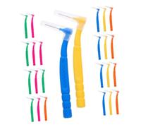 Healvian 30pezzi Interdental Brush Portatile Spazzolino Per La Pulizia Dei Denti Strumenti Per Igiene Orale Preventivi Per Carie e Alito Cattivo Confezione Per Uso Domestico e Viaggi