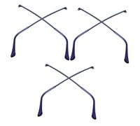 Healvian 3paia Eyeglasses Replacement Metal Temples e Resistenti Per Occhiali Da Sole e Ottici Comfort e Durabilità Da Trasparente