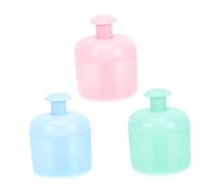 Healvian 3pezzi Chic Bubbler Bottles Per Shampoo e Detergenti Strumenti Manuali Per Piccole Bottiglie Portatili Per Viaggi Colori Pastello