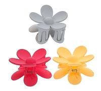 Healvian 3pezzi Flower Hair Clips for Women Strong Hold Hair Accessories and Light and Stylish for Everyday Use