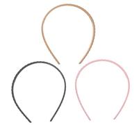 Healvian 3pezzi Headband Per e Accessori Per Morbidi e Resilienti Per e Intrecciati Colori Rosa Comfort Occasione