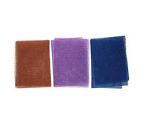 Healvian 3pezzi Rete Esfoliante Per Bagno Asciugamani Lunga Striscia Per Massaggio e Pulizia Della Pratico Per e Spa Resistente e Portatile