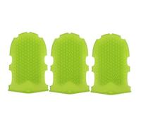 Healvian 3pezzi Spazzola Esfoliante in Silicone Per Massaggio e Pulizia Corpo Design Ergonomico Con Forma Guanto Adatta Tutti Tipi