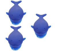 Healvian 3pezzi Spazzola Massaggiante Silicone Per Scrubber Per Bagno Esfoliante Spazzola Per e Massaggio Scalpale Per La Del Corpo Dei