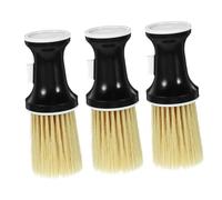 Healvian 3pezzi Spazzola Per Spolverare Collo Da Barbiere Testina Staccabile Materiale Durevole Per Saloni Di Parrucchiere e Uso Domestico Facile Da Pulire e Versatile Per Cura Dei Capelli