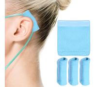 Healvian 4 cuscinetti auricolari per naso e occhiali da sole, per evitare dolori alle orecchie, morbidi cuscinetti auricolari per uso a lungo termine, ideali per il personale infermieristico e senio