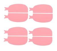 Healvian 4 Paia Silicone Lash Lift Pads Guida per Sollevamento in Silicone Compatibili con Tutte Forme Occhi Colori Candy per Creativo