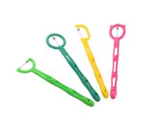 Healvian 4 Pezzi Allenatori per La Lingua Strumenti per La Riabilitazione Orale e Del Linguaggio Design Leggero e Portatile