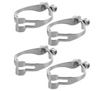 Healvian 4 Pezzi Guida per Cavi Bici 28,6 MM Set 4 Pezzi, Morsetto Regolabile in Metallo Resistente per Freni e Cambio, Clip Piccoli per Alloggiamento Cavi Ciclismo Uso Outdoor