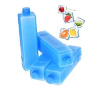 Healvian 4 Pezzi Pacchi Congelatori Riutilizzabili in PE per Catena del Freddo, Mantenimento Temperatura Stabile, per Logistica Refrigerata e Domestico