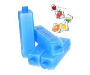Healvian 4 Pezzi Pacchi Congelatori Riutilizzabili in PE per Catena del Freddo, Mantenimento Temperatura Stabile, per Logistica Refrigerata e Domestico