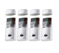 Healvian 4 Pezzi Trucco Mimetico per Viso, Collo e Braccia, Portatile, | Vernice a Olio, Facile da Rimuovere Acqua o Fazzoletto, per Feste Mimetiche e Caccia