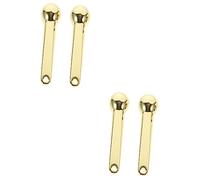 Healvian 4 Pz degli occhi facciale pallina oculare oro luxe luxury massaggiatore per gli occhi crema per gli occhi bastoncino per massaggio cutaneo massaggiatore oculare manuale