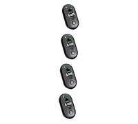 Healvian 4 Pz test alcolemico alcoltest Misuratore alcolimetro alcolometro Test alcolimetro rilevatore di mini casa Tester BAC analizzatore del respiro elettronico Black