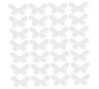 Healvian 40 Paia Orecchie e Struttura Doppio Supporto per Correzione Orecchie Sventola in Silicone con Design Farfalla per Uso Quotidiano Confortevole