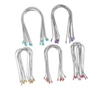 Healvian 40pezzi Clip per Bigodini Caldi Morsetti in Inossidabile Resistente al Calore Perni di Fissaggio per Bigodini Elettrici Adatti