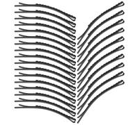 Healvian 40pezzi Fermagli Strass Neri Forcine per Capelli da Donna Accessori per Capelli Cristalli per Matrimoni Feste e Occasioni Speciali Decorativi Effetto Brillante