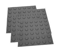 Healvian 4fogli Piastrelle Adesive Multifunzionali Per Marciapiedi Mattonelle Segnaletiche Per Percorsi Pedonali Antiscivolo Resistente Esterno Per Giardino e Strade