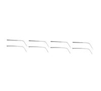 Healvian 4paia Stanghette Di Ricambio Per Bracci Metallo Con Copritesta Trasparente Comfort e Stabilità Per Da Sole Pratico e Resistente