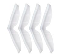 Healvian 4pezzi Anti-fog Per Occhiali Supporto Per Maschere Previene Nebbia e Appannamento Compatibile Con La Maggior Degli Occhiali Lavabile e Riciclabile