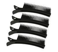 Healvian 4pezzi Clip Impugnatura per Sezionare i Capelli Multifunzionali per Pettini Acconciare e Colorare Strumenti per Parrucchieri per Uso Domestico Salone