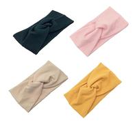 Healvian 4pezzi Fasce Per Incrociato Accessori Yoga Ginger Beige e Rosa Fasce Elastiche Versatili Per e Comfort