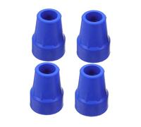 Healvian 4pezzi Gommini in Gomma per Bastoni da Trekking Sostituzione delle Punte per Bastoni Piedini in Gomma per Bastoncini da Passeggio Base Stabile per Accessori da Escursionismo