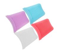 Healvian 4pezzi Maschera in Silicone Per Spatola in Silicone Per Maschera in Accessori Per Della Raschietto Per Strumenti Per Rimozione Per Pulizia Profonda