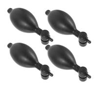 Healvian 4pezzi Pompa Manuale Pressione Sangue Ricambio Bulbo Aria Lattice Accessori Misuratori Pressione Sanguigna