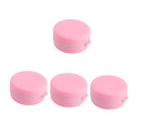 Healvian 4pezzi Spazzola Da Bagno Silicone Skin-friendly Con Supporto Per Sapone e Corda Di Appendere Massaggio Relaxante Per La e Bagno Pratica e Ergonomica