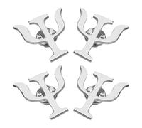 Healvian 4pezzi Spilla Psicologica in Lega per Giacca da Abito Camicia Maglione Cappello Zaino per Uomini e Donne Studenti e Psicologi Design Vintage e Simbolo Psicologico