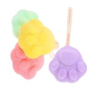 Healvian 4pezzi Spugne Esfolianti Per Viso Delicate Spugne Di Pulizia Per Viso Vari Colori Per La Della e Regali Per Amiche e Famiglia