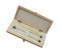 Healvian 4pezzi Tester Portatile Durevole Termometro e Tabella Di Conversione Per Liquori Acqua Distillata e Liquori Medicianli