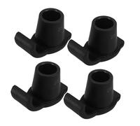 Healvian 4pezzi Walker Ski Glides Antiscivolo Per Montascale Sostituzione Nylon Per Piedi Di Walker Assorbimento Degli Urti e Stabilità Su Superfici Bagnate