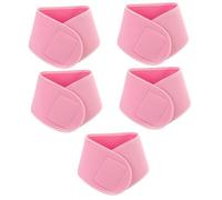 Healvian 5 Pezzi Di Cuscinetto Per Il Collo Portatile Fascia Idratante Per Il Collo Per Le Donne Fascia Per La Del Collo Antirughe E Elasticità