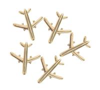 Healvian 5 Pezzi Pin della borsa gioielli da donna per l'aviazione perno delle dell'aereo gioielli da aviazione per donna spille accessori per Spilla per abito da uomo Golden