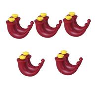 Healvian 5 Set Bottiglia Di Lavaggio Nasale Multifunzione Detergente Per Il Naso Domestico Strumento Di Lavaggio Nasale Bottiglia Per Il Lavaggio Del Naso Plastica Rosso 2 Pezzi * 5