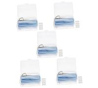 Healvian 5 Set Di Cuscinetti Nasali Ergonomici Per Occhiali Comfort Senza Materiali Per I Tuoi Occhiali