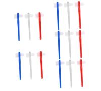 Healvian 5 Set Di Spazzolini Da Denti Per La Pulizia Delle Protesi Dentarie Spazzolini Da Denti Finti Portatili Spazzolini Da Denti Duri Per La Pulizia Orale 3 Pezzi * 5