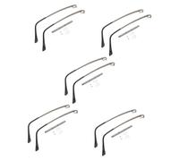 Healvian 5 Set Di Strumenti Di Sostituzione Del Braccio Degli Occhiali Kit Di Riparazione Cacciavite Cuscinetto Nasale Per Occhiali Alla Moda