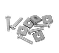 Healvian 5 Viti per Pinne da Surf in Acciaio Inossidabile 316 M5 per Tavola da Paddle Board e Stand Up Paddle, Set di Accessori per Manutenzione e Sostituzione Pinne, Compatibili Tavole