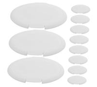 Healvian 50 Pezzi Copertura per Scatola Salviette con Coperchio Ribalta Ermetico Plastica Sostituzione Precisa per Contenitore Salviette Umidificate Facile da Pulire per Viaggi Casa e Bagno