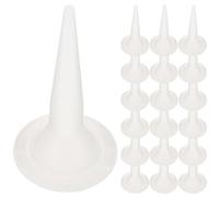 Healvian 50 Pezzi Ugello Flessibile per Calafataggio in Plastica, Bianco | Sigillante Strutturale, Assemblaggio Semplice e Resistente All’usura, per Porte, Finestre e Bagni