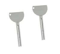 Healvian 5pezzi Estrusore Per Dentifricio in Alluminio Per Colorante Per e Spremi Tubetti Dentifricio Accessori Per Saloni Bellezza