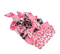 Healvian 5pezzi Fascia per Consapevolezza del Cancro al Seno Nastro Rosa Copricapo per Donne e Ragazze per Feste Tema e Eventi di Raccolta Fondi