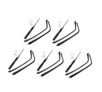 Healvian 5sets Ricambio Bracci Per Occhiali Stanghette Per Riparazione Occhiali Facile Da Installare Comfort Assicurato Adatte Per Sole