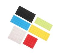 Healvian 6 Pezzi Adesivi Tattili Rilievo per Braille per Supporto Persone Ipovedenti e Non Vedenti Etichette Sensoriali Resistenti e Facili da Applicare