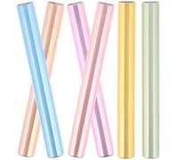 Healvian 6 Pezzi Cappucci per Penne Manicure in Acrilico Opaco Resistenti alla Deformazione e Protezione Dalla Luce per Decorazioni Nail Art Colore Assortito
