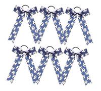 Healvian 6 Pezzi Di Cheerleader Cravatte Per Capelli Da Calcio